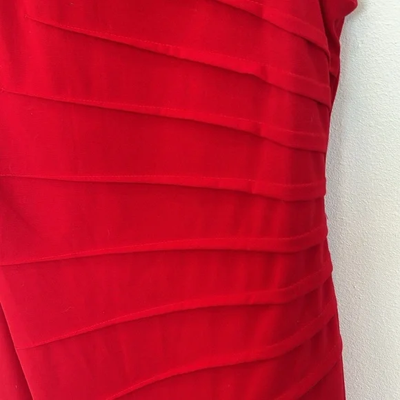 Calvin Klein Red Dress size 10 - Picture 4 of 5